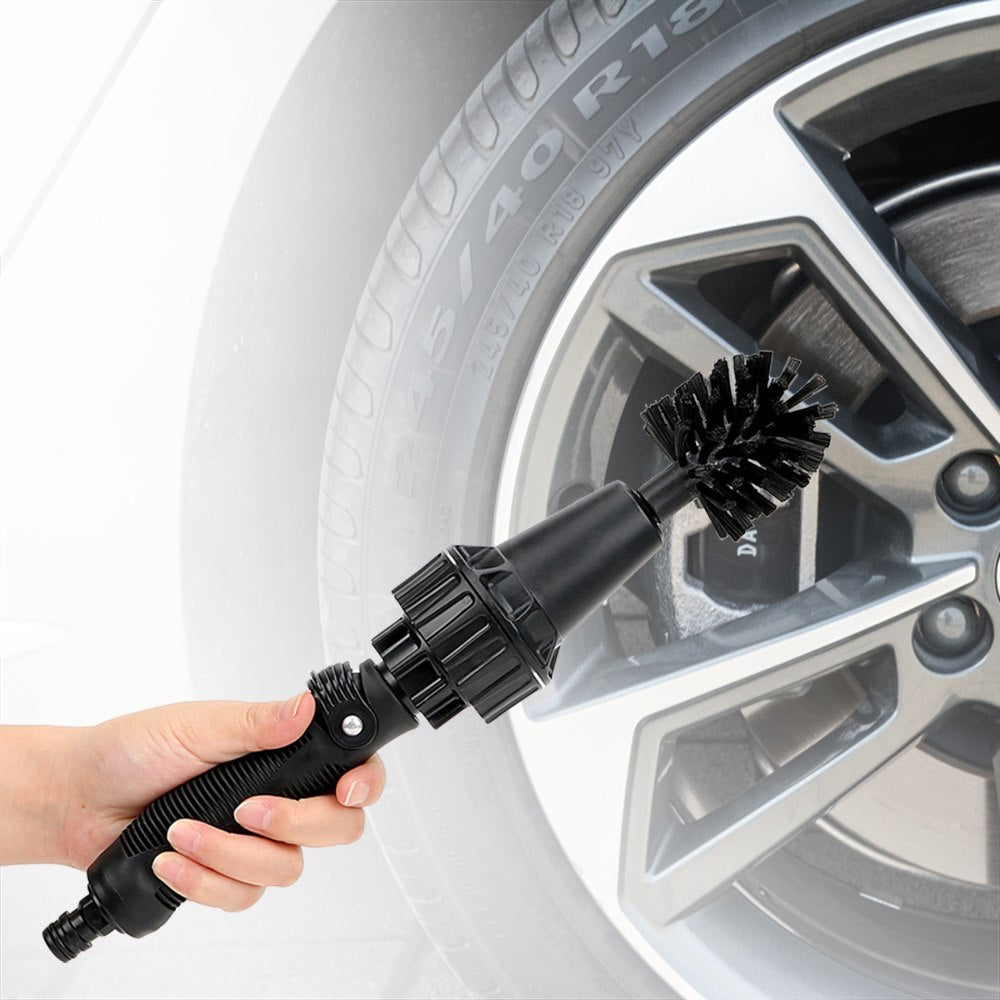 Water-Driven Rotary Cleaning Brush
