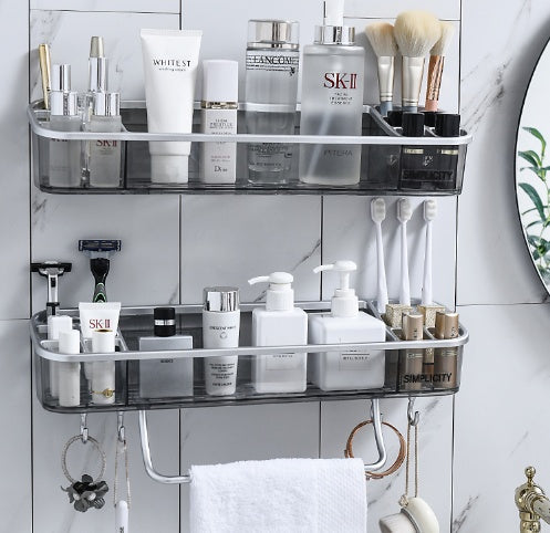 Wall-Mounted Bathroom Rack